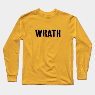 Wrath Not Pride Lgbt Long Sleeve T-Shirt